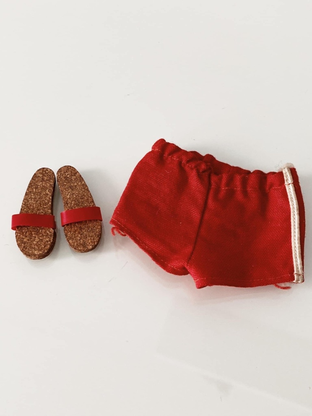 Vintage 1962 Mattel Ken Swimsuit and Cork Flip Flops